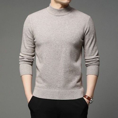 Fashionable Thicken Warm Sweaters Plain 
