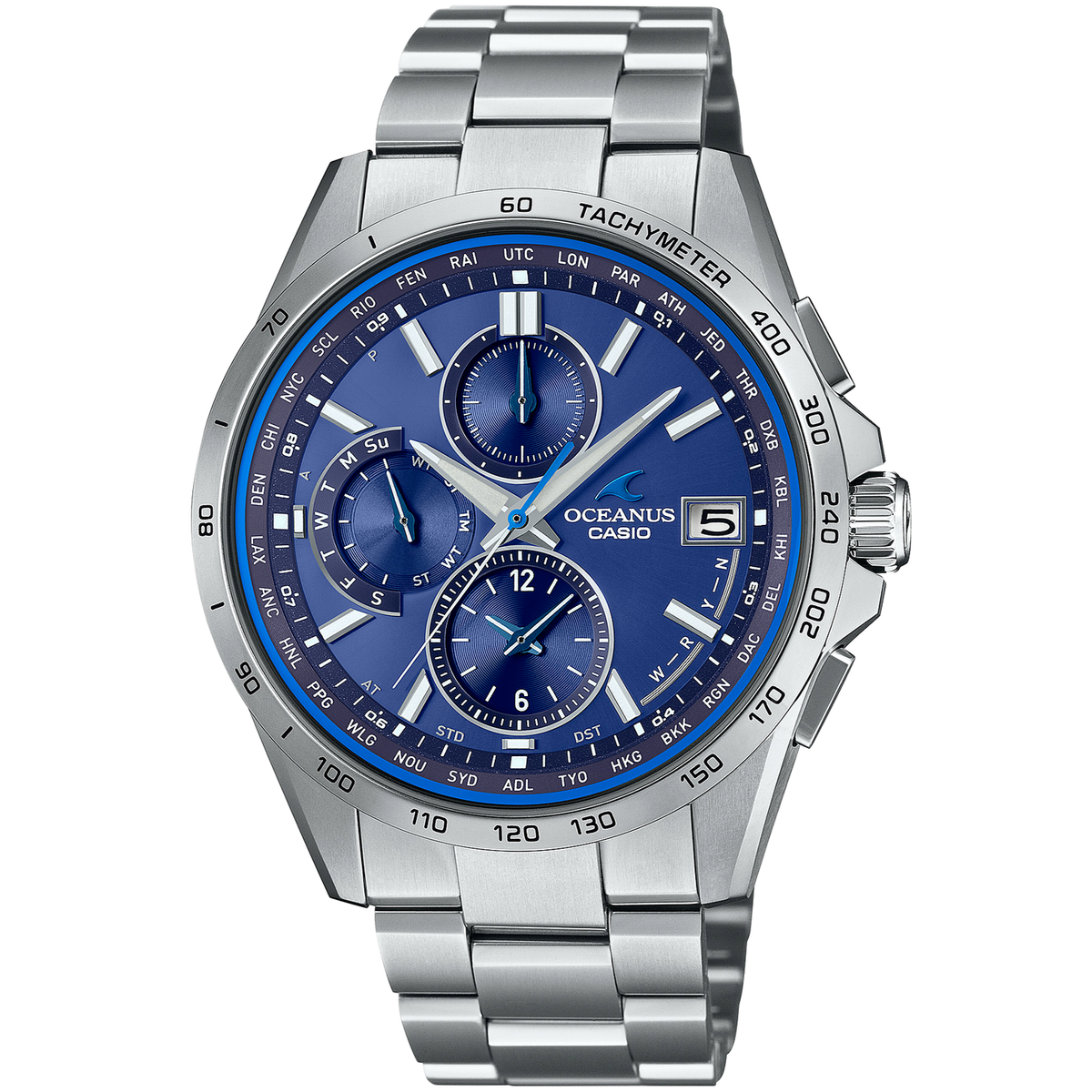 CASIO OCEANUS OCW-T2600-2A3JF Classic Line Titanium Radio Solar