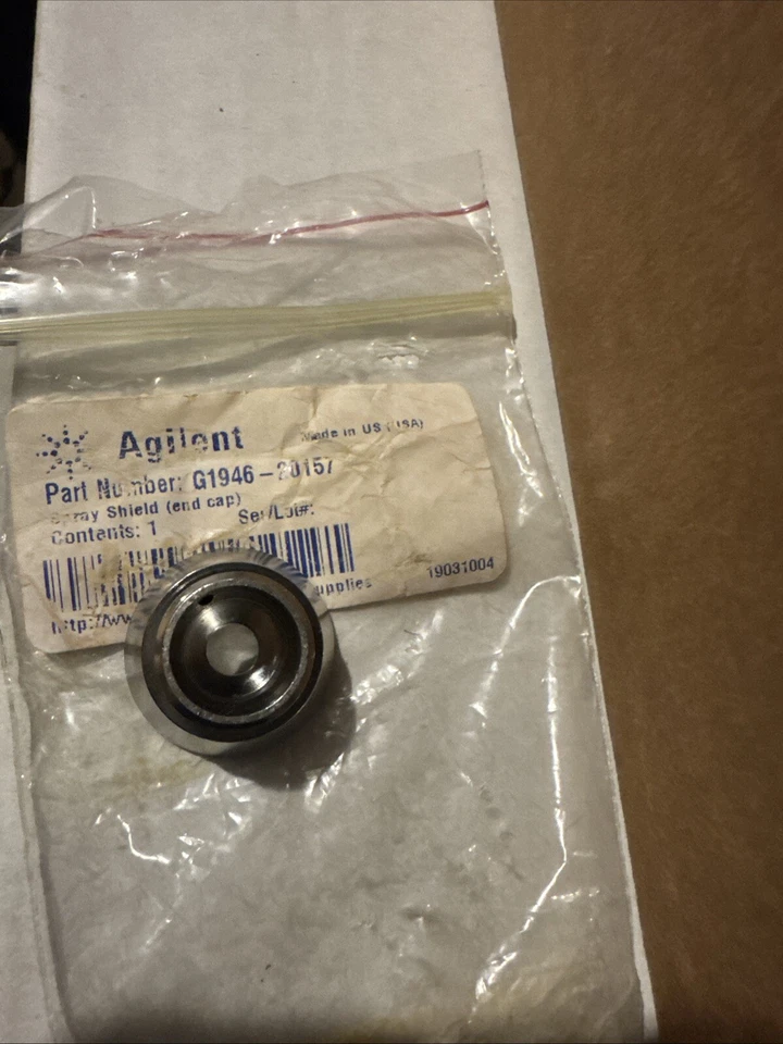 NUEVO Tapa de extremo protector contra pulverización Agilent G1946-20157 Foto 2 de 2