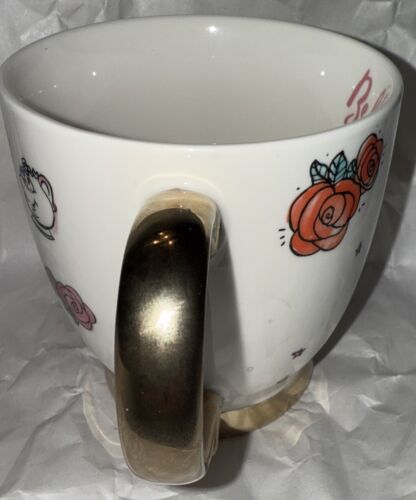 DISNEY STORE Beauty and the Beast BELLE Signature Coffee Mug Tea Cup 4" - Picture 6 of 11