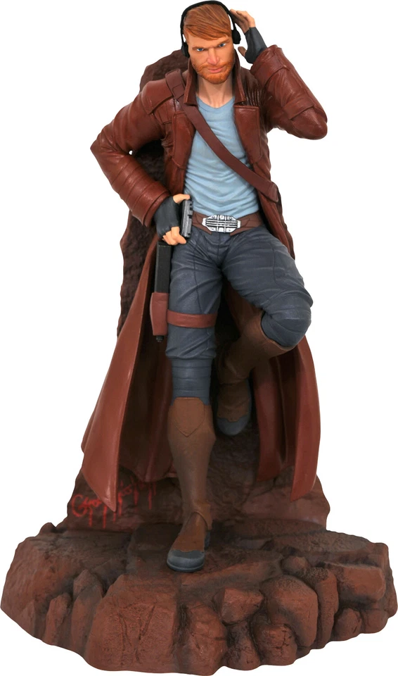 Guardians of the Galaxy - Star-Lord Comic Marvel Gallery 9” PVC Diorama Statue - image 2 of 4