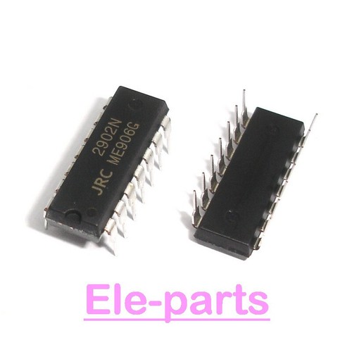 5 NJM2902N DIP-14 NJM2902 2902N JRC2902 Quad Single-Supply Operationsverstärker - Bild 1 von 1