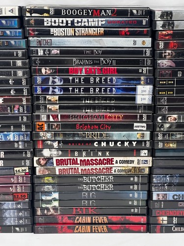 Horror Halloween Monster Movie DVD Lot ~Pick & Choose~ Letters A-D FREE SHIPPING - Picture 89 of 251