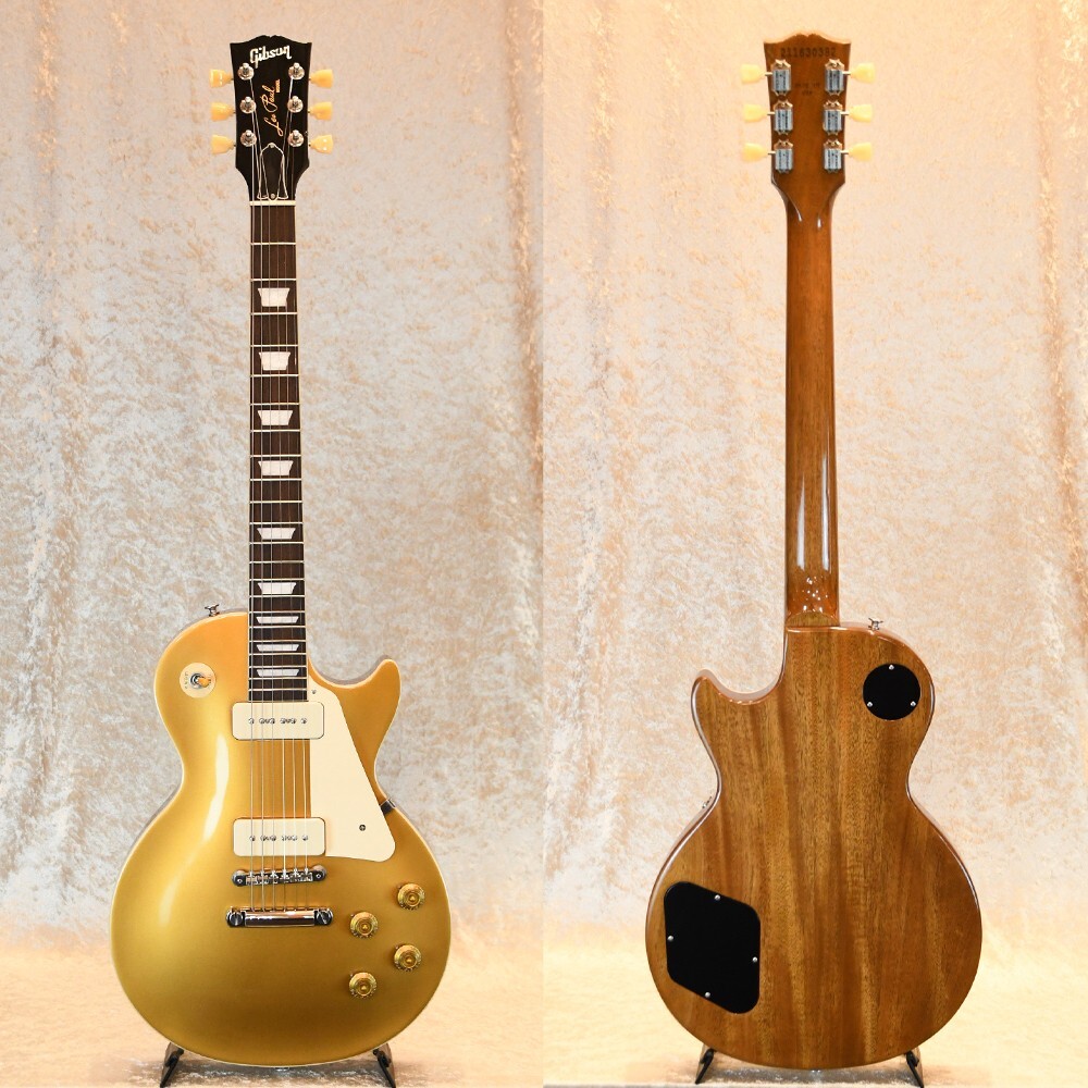 ギター Gibson Les Paul Standard P-90 Gold Top Gibson Back Where It All Began