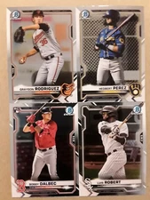 2021 Bowman Chrome - singles - Inserts, Veterans, Rookies & Prospects