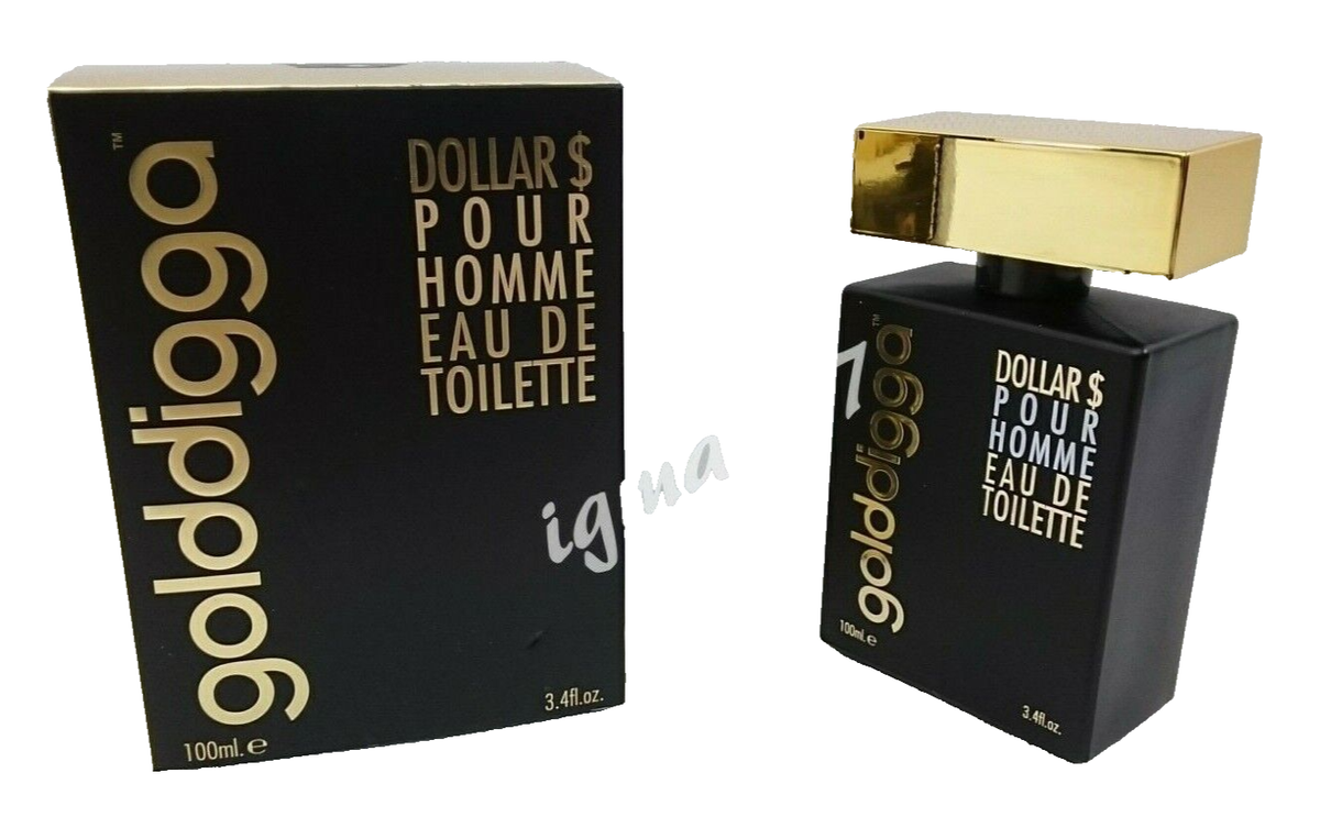 Golddigga Dollar Pour Homme Men EDT Eau De Toilette Parfum 100ml
