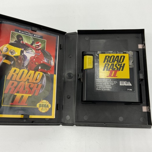 Road Rash II (Sega Genesis, 1992) American Version Sold In Japan - Picture 3 of 3