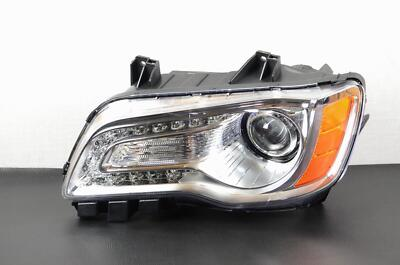 #ad #ad Perfect Genuine 2011 2014 Chrysler 300 Halogen Headlight Left Driver OEM $399.99