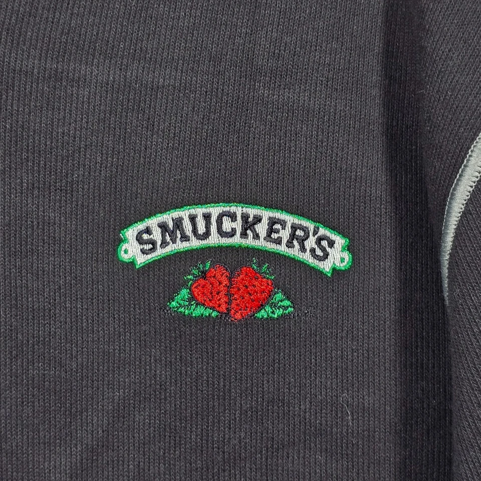 Suéter Cutter Buck Para Hombres Grande Negro Algodón 1/4 Cremallera Pullover SMUCKERS NUEVO CON ETIQUETAS Foto 2 de 4