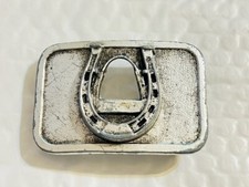 Belt Buckle - Horse Shoe