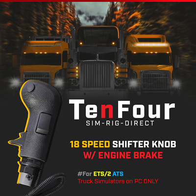 Logitech Thrustmaster Fanatec 18 SPEED Truck Shifter FOR ETS2 ATS W/ EngineBrake