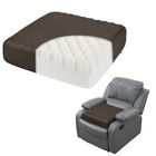 5" Thick Egg Crate Foam Recliner Chair Cushion for Elderly Thicken & Extra La...