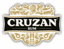 Cruzan Rum Virgin Island Drink Car Bumper Sticker Decal - 9'', 12'' or 14''