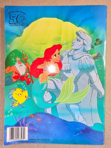 USED Vtg 90s Little Mermaid, Lion King, Fairy Tales Disney Coloring Books Lot 3 - Picture 4 of 16
