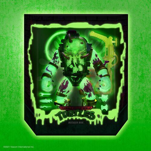 Exclusive TMNT GITD Ultimates Mutagen Man 7-Inch Action Figure with Accessories - Afbeelding 5 van 5
