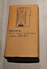rare collectibles 1967 Sony Solid State POCKE...