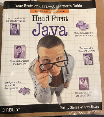 Head First Ser.: Head First Java : A Brain-Friendly Guide by Bert Bates and...
