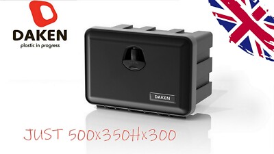 DAKEN JUST 500x350x300mm Lorry Tool Case Side Locker Truck Storage Box 81100
