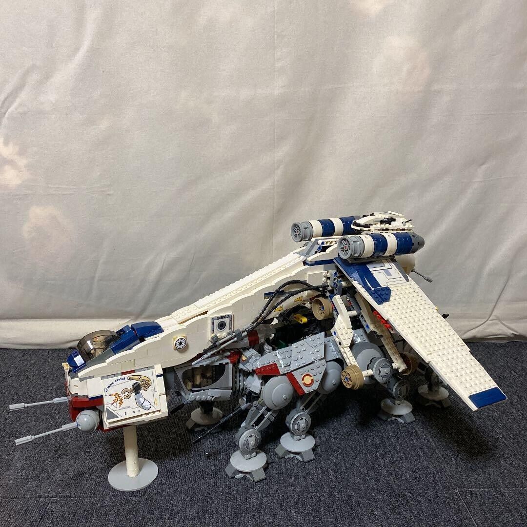 LEGO 10195 Republic Dropship w/AT-OT Custom STAR WARS THE CLONE WARS JPN used