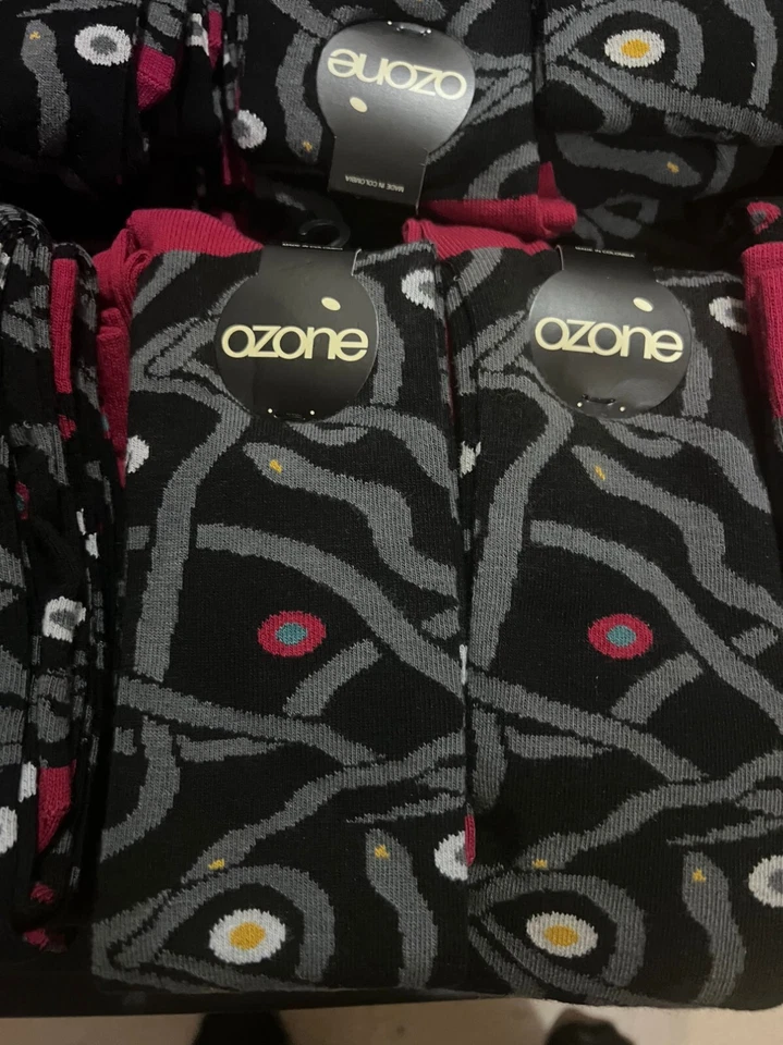 Ozone Black Snakes Socks – One Size Fits Most - Image 3 of 4