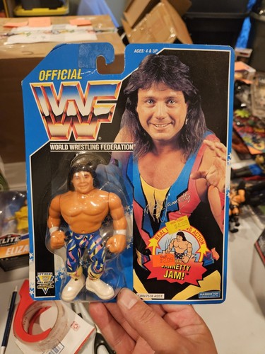 WWF wwe Vintage Wrestler Blue Card MARTY JANNETTY ...