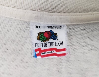 Vtg XL 1990 Grateful Dead NYC Tour T Shirt Madison Square