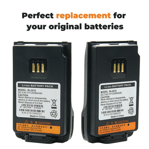 10PC Bateria wymienna BL1502 BL2010 do radia Hytera PD502 PD602 PD605 PD685 - Zdjęcie 6 z 12