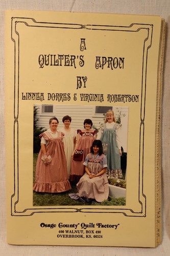 Vintage Apron Patterns sewing craft never used A Quilters Apron etc - Picture 2 of 10