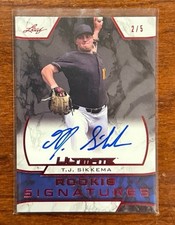 2019 Leaf Trinity Auto TJ Sikkema #RJ-TJS /5
