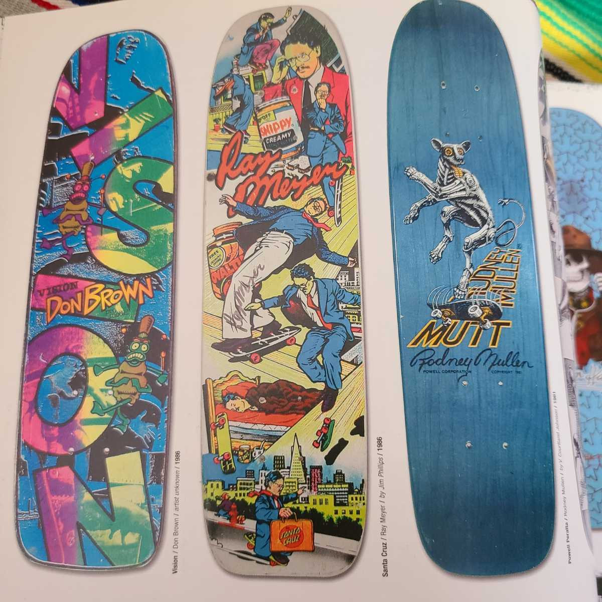 freestyle type Skateboard deck 1986 Santa Cruz Vintage freestyle type Skateboard deck 1986 Santa Cruz Vintage