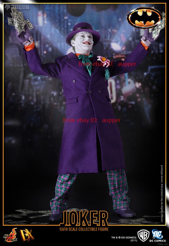 Hottoys 1/6 Dx08 The Joker Nicholson Joker 1989 Ver. 30cm Action