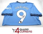 SIGNED AUTOGRAPHED ERLING HAALAND MANCHESTER CITY JERSEY BEC