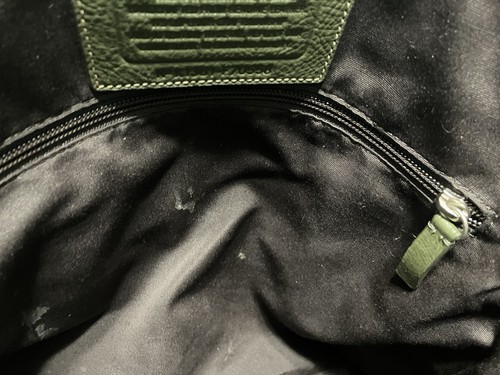 Coach - Charles Fold Over Ledertasche in olivgrün mittelgroß gebraucht - Bild 7 von 15