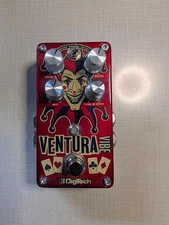 DigiTech Ventura Vibe Rotary/Vibrato Pedal Guitar Multi-Effects Used Tested