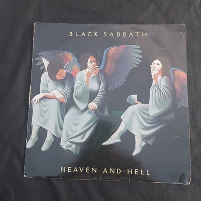 BLACK SABBATH- HEAVEN AND HELL- VINYL LP 9102 752 A2 B3 UK 1980