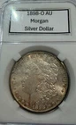 1898-O AU Morgan Silver Dollar Nice Coin 90% Silver in NGC Type Slab Ungraded