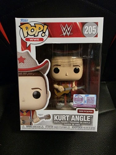 Funko POP! Vinyl WWE Kurt Angle Cowboy Hat #205 Legendary 1200 Pieces (Fanatics)