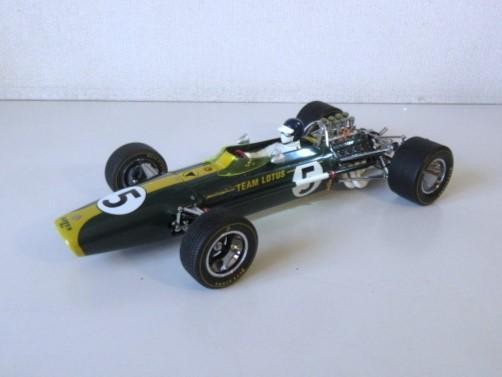 特価 exoto (1/18) ロータス 49 #5 Jim Clark Lotus 49 Jim Clark exoto 1/18 minicar with box ＆ figure