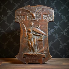 1921 Italian Bronze Medal – 50th Anniversary Rome Capital & Kingdom of Italy –