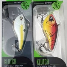 Googan Squad KLUTCH Crankbait 10-01-GGS ( Lot Of 2)
