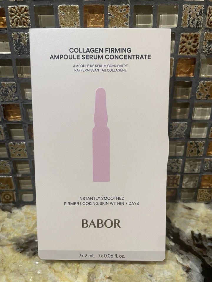 Babor Collagen Firming Ampoule Concentrates 7 Ampoules ~ New in Box - Image 2 of 4