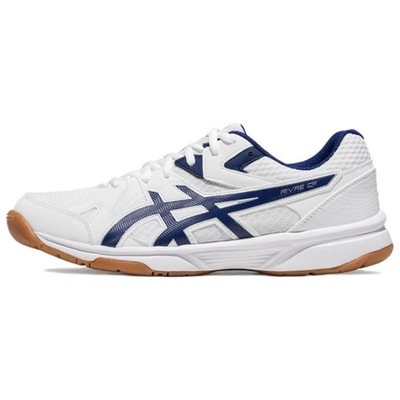 Asics RIVRE CF Low Top Badminton Shoes Unisex White Blue - 1073A073-100 Shoes