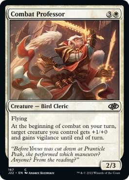 Combat Professor 167 Common Jumpstart 2022 Magic: The Gathering Near Mint