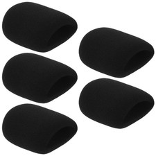 5 Pcs Microphone Sponge Windproof Cover Windshield Handheld Windscreen