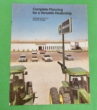 Vintage John Deere Dealer Facilities Brochure Ontario, Oregon (1977)
