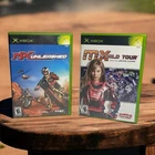 Microsoft Xbox Original OG MX Unleashed World Tour Video Game Dirtbikes Bundle 2