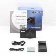 Canon PowerShot S200 Black Compact Digital Camera