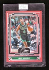 2024-25 Panini One And One #66 Jrue Holiday Red 03/15 Boston Celtics