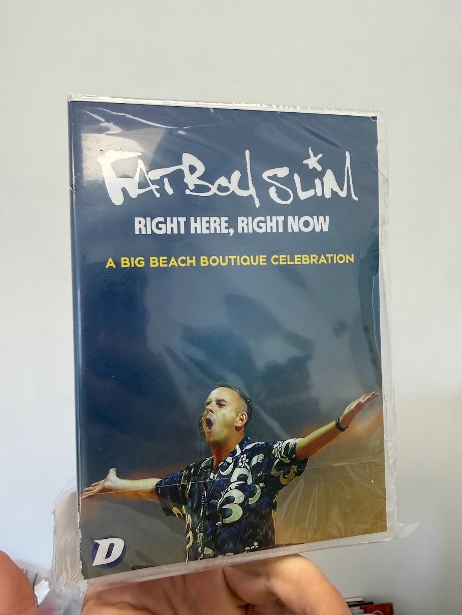 Right Here, Right Now DVD FATBOY SLIM - Damaged Case See Pics
