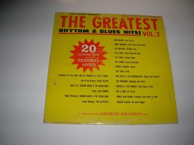 R&B L.P.  - Various Artists - The Greatest Rhythm & Blues Hits!  Vol. 2  -  1963